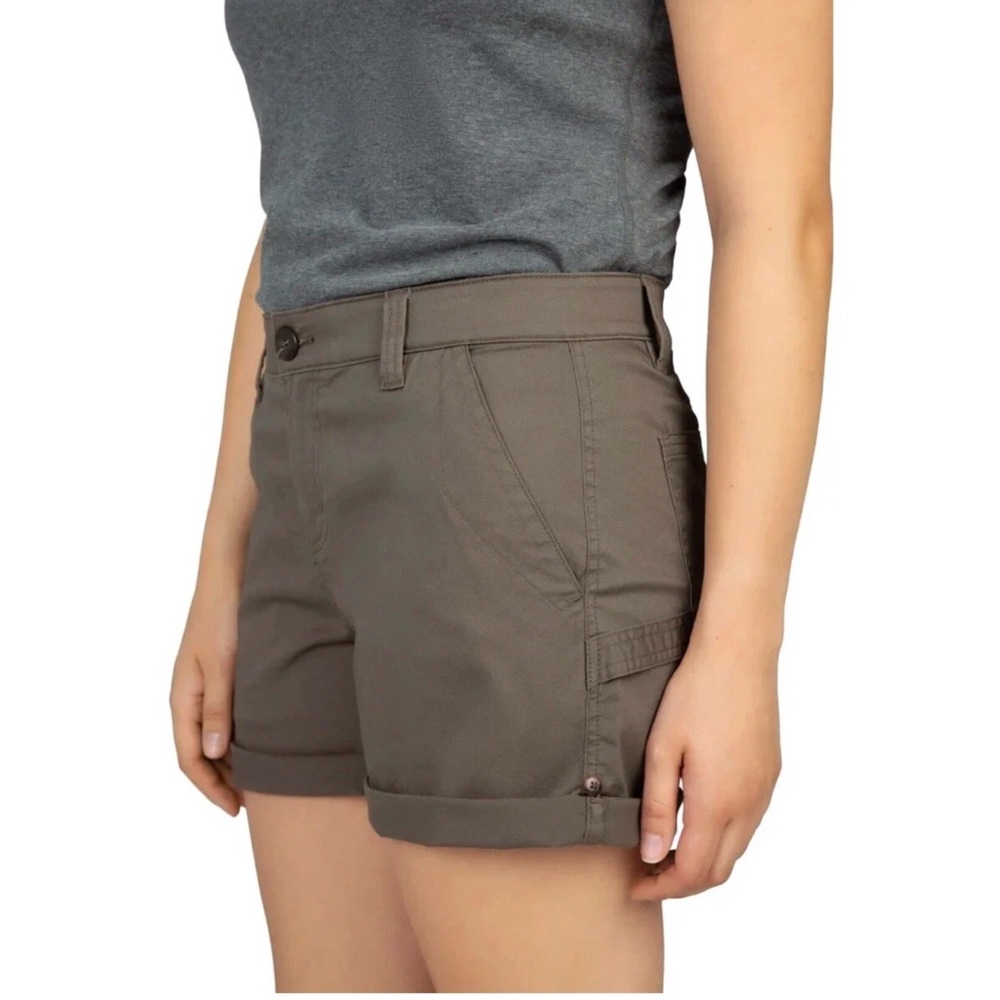 Boston Traders Women's 6 Brown Roll Cuff mid-rise Shorts NWT Casual Summer wear